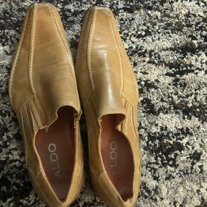 Tan Aldo shoes for men